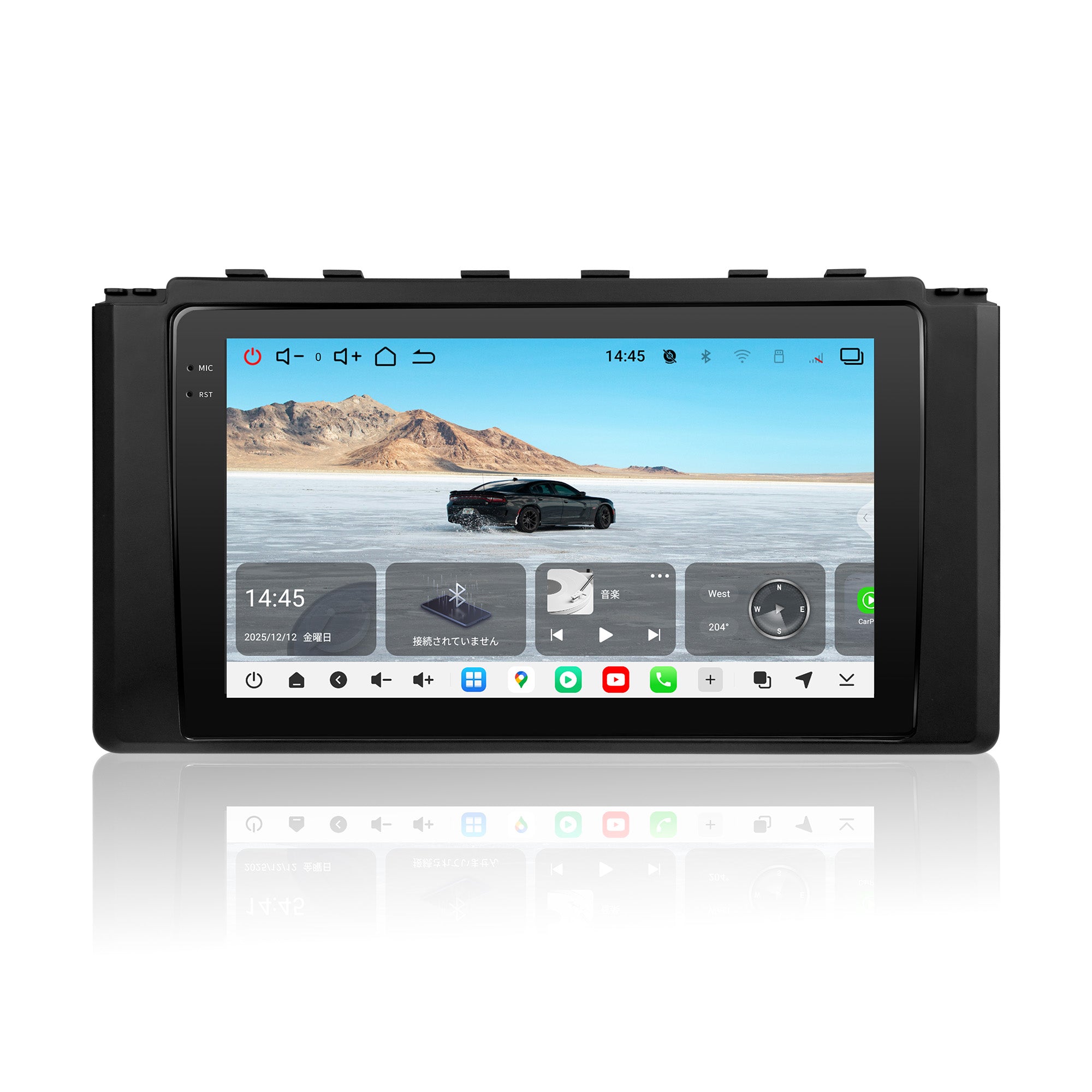 V14GR8609 Toyota GR86 / Subaru BRZ 専用 Android 15 カーナビ 9インチ QLED大画面モデル